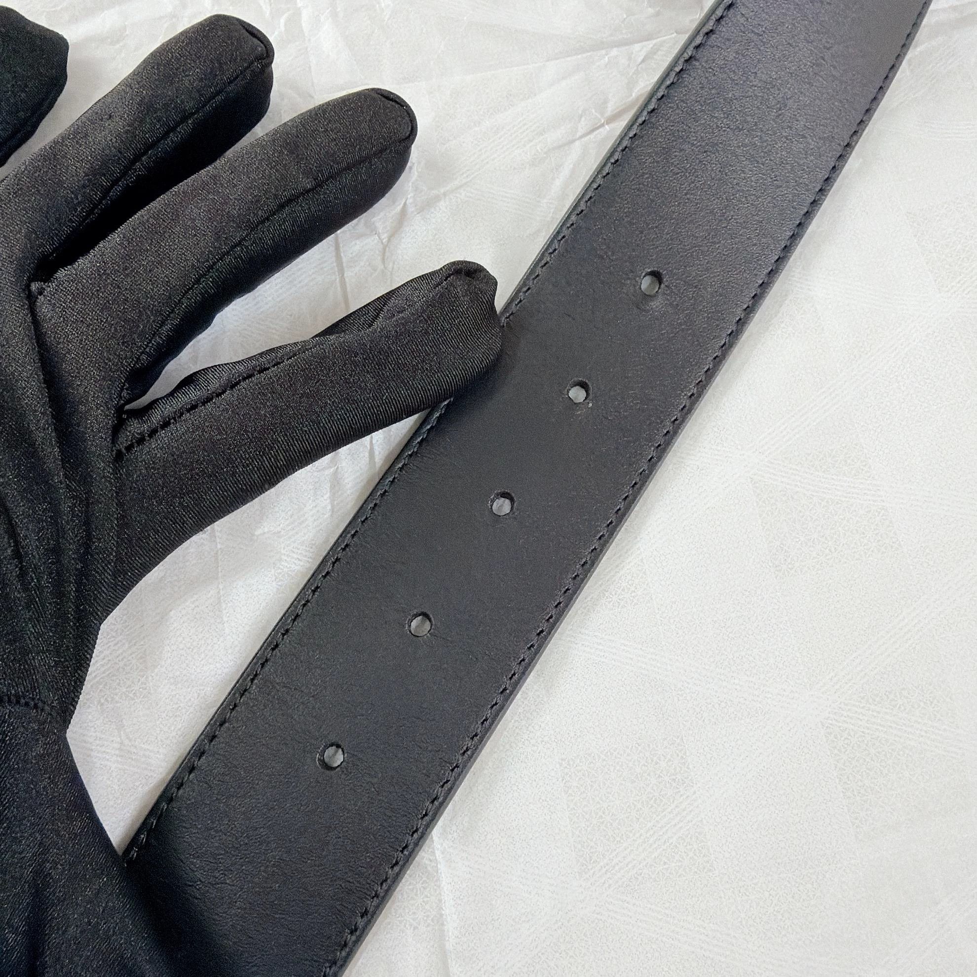 Gucci Gucci Double G Pearl Buckle Belt Size ONE SIZE - 6 Thumbnail