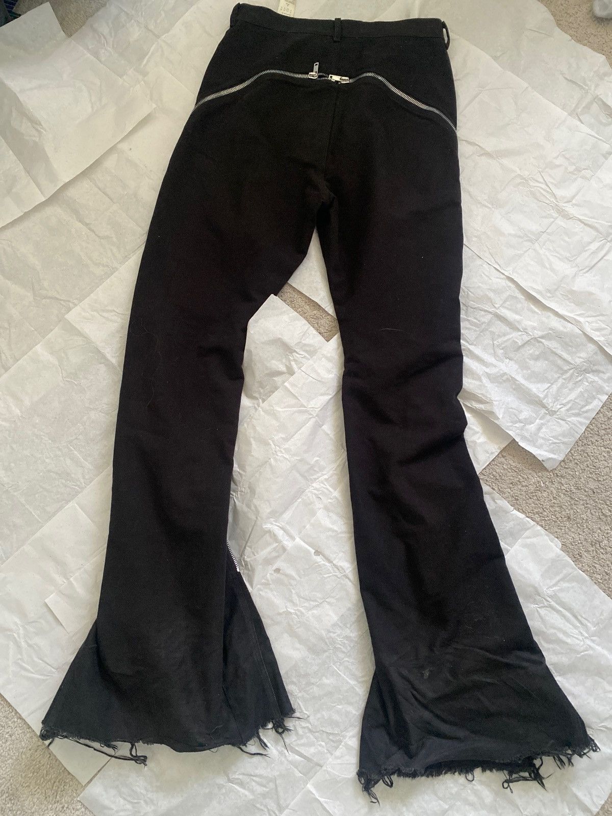 Rick Owens Rick owens banana cut bolan denim Size US 32 / EU 48 - 2 Thumbnail