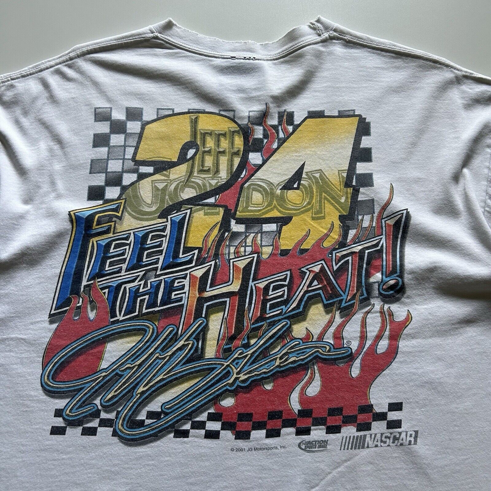 Chase Authentics Vintage Y2K Nascar Jeff Gordon Racing Graphic T Shirt Large Size US L / EU 52-54 / 3 - 4 Thumbnail