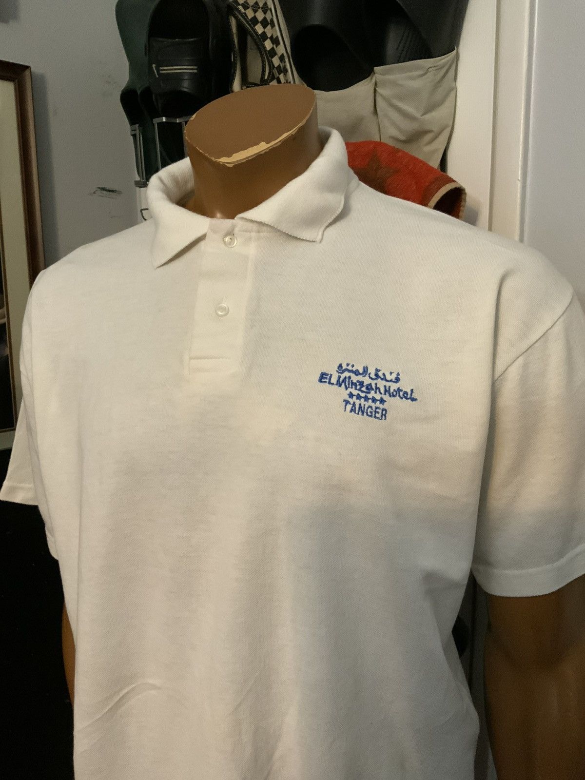 Vintage Vintage El Minzah Hotel Tanger Morocco Souvenir Polo Shirt Size US M / EU 48-50 / 2 - 13 Thumbnail