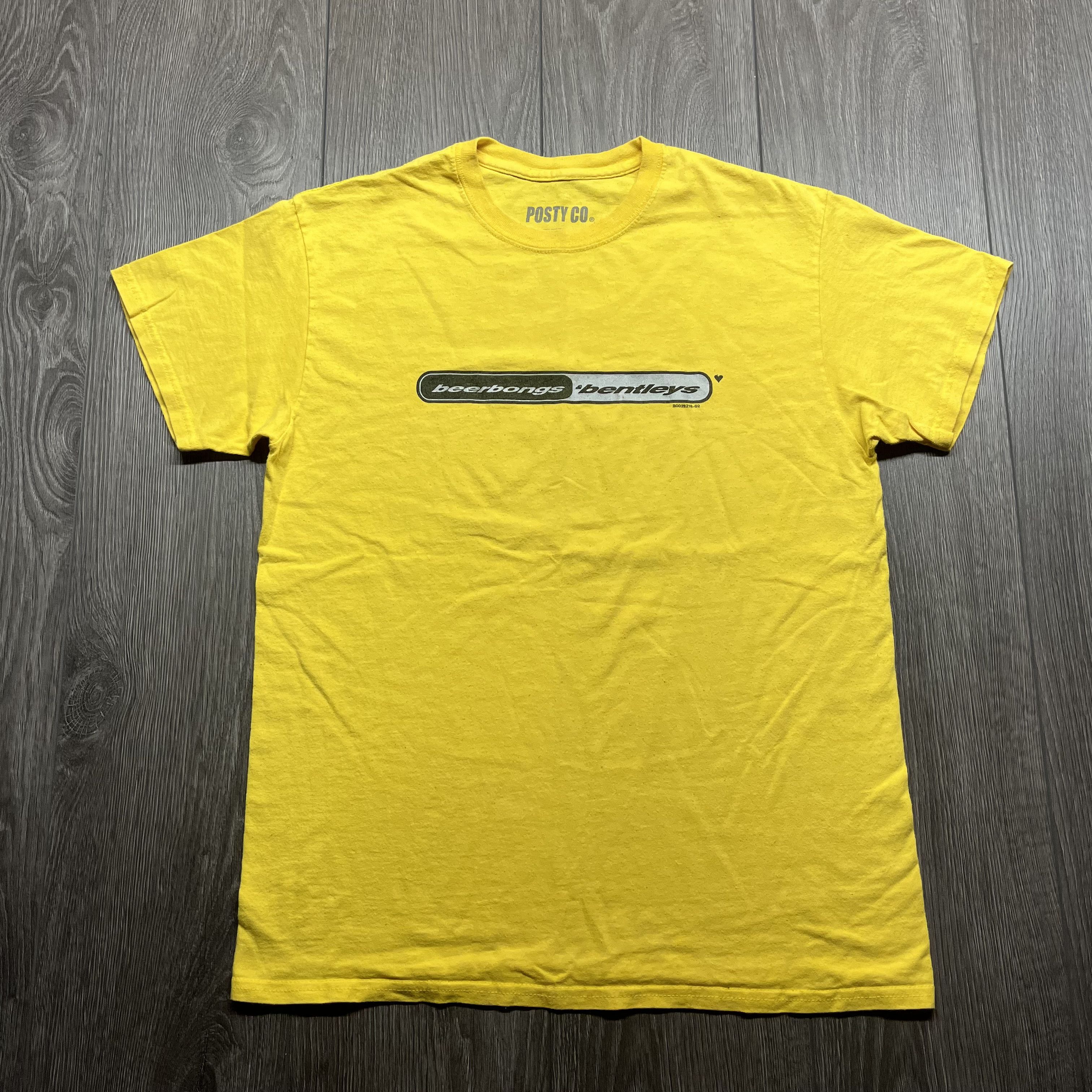 Band Tees × Rap Tees Post Malone Posty Co Beer Bongs Bentleys Tour Shirt Size US M / EU 48-50 / 2 - 1 Thumbnail