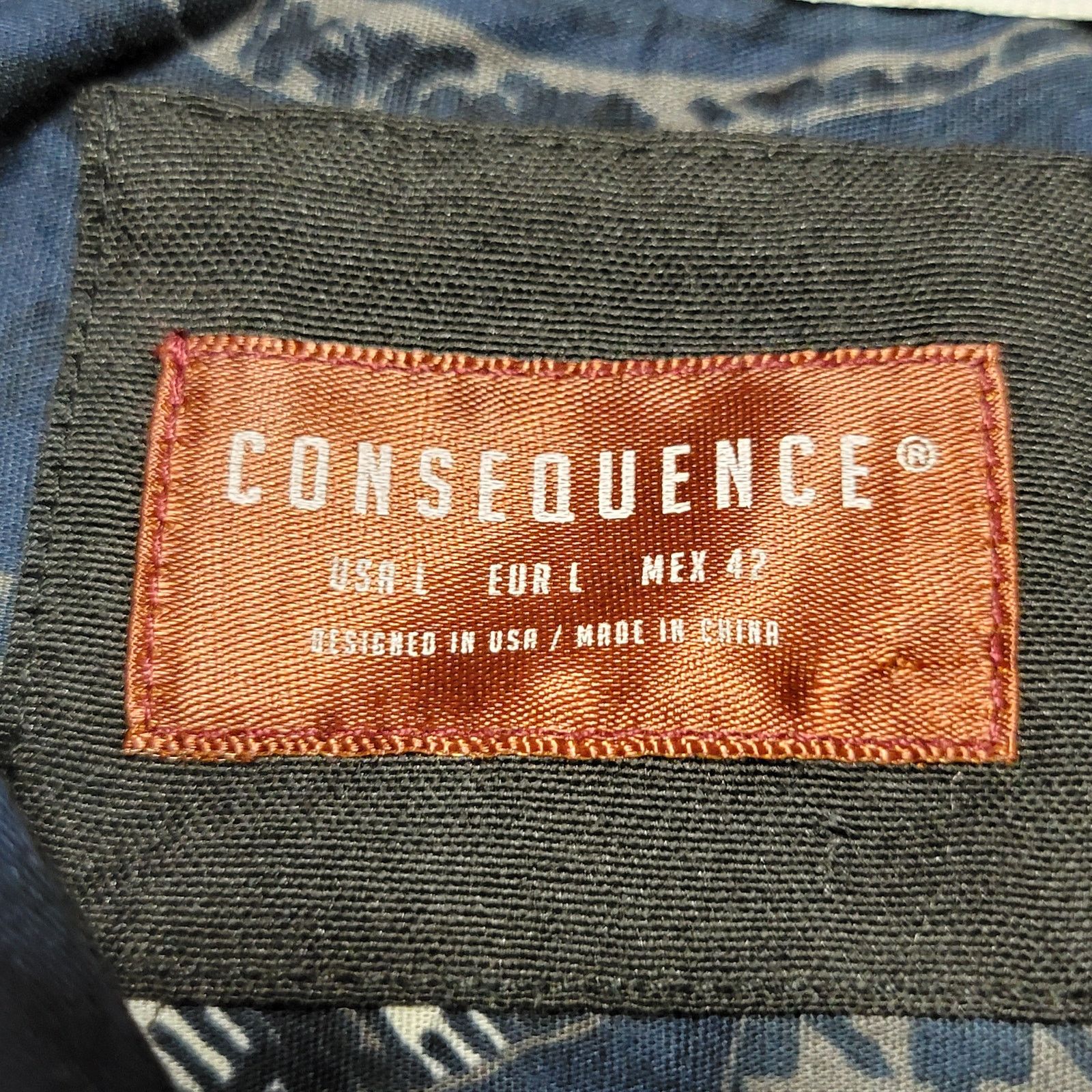 Other Consequence LS Button Up Paisley Graphic Shirt - Size Large Size US L / EU 52-54 / 3 - 4 Thumbnail