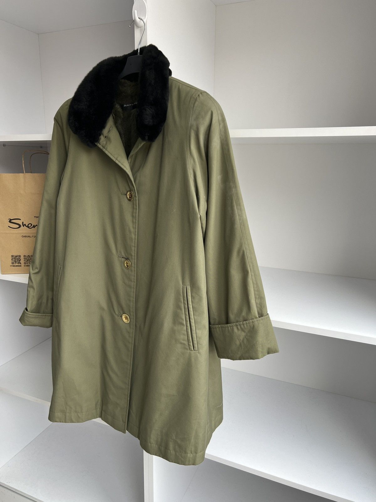 Jean-Louis Scherrer × Vintage Vintage 1950s Jean -Louis Scherrer Very Rare Coat Size US M / EU 48-50 / 2 - 5 Thumbnail