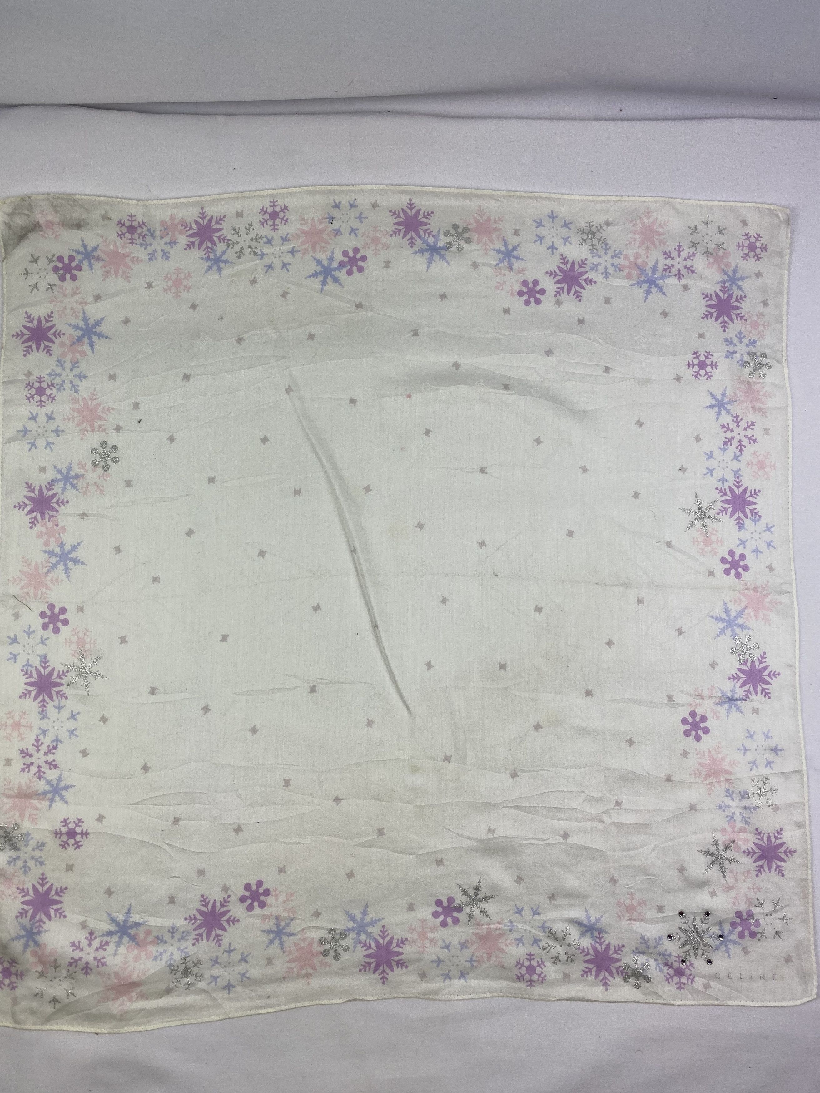 Celine × Vintage Celine Handkerchief / Bandana / Neckerchief Size ONE SIZE - 3 Thumbnail