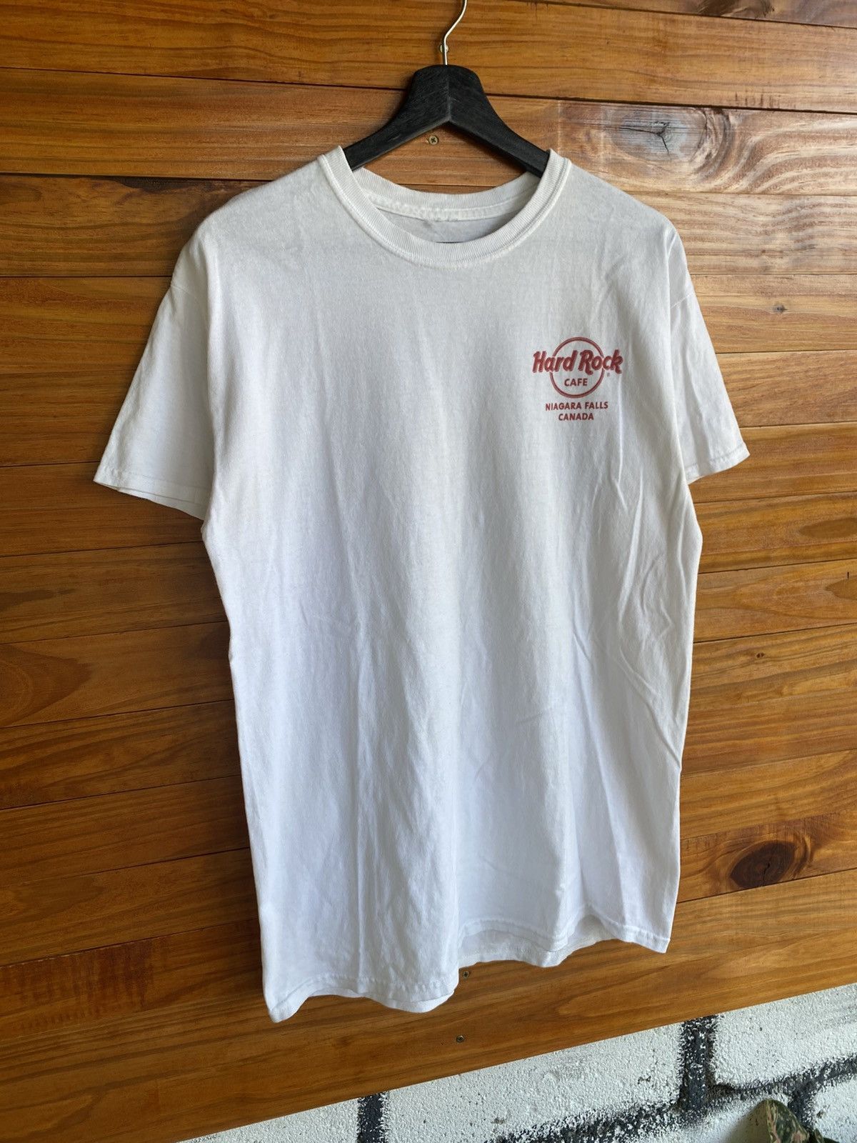 Hard Rock Cafe Vintage Hard Rock Cafe Niagara Falls Canada White T-Shirt Size US M / EU 48-50 / 2 - 6 Thumbnail