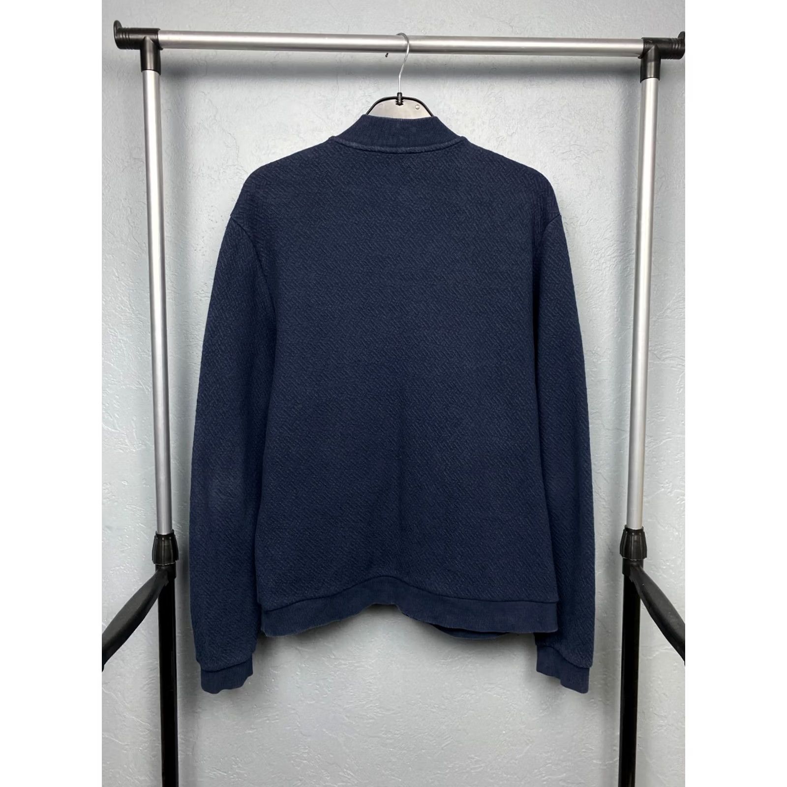 Reiss Reiss Jacket Bomber Mens Cotton Blue L Size US L / EU 52-54 / 3 - 6 Thumbnail