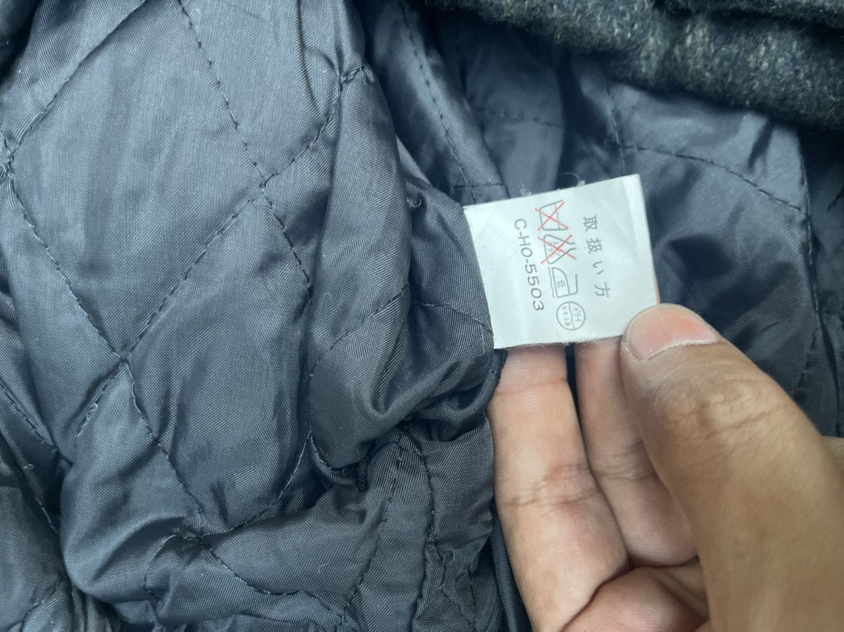 Issey Miyake Vintage Bernard Vise Sculpted Wool Bomber Miyake-Inspired Size US M / EU 48-50 / 2 - 6 Thumbnail
