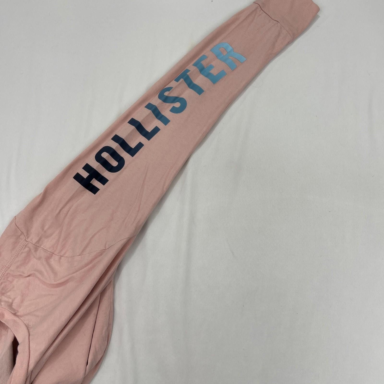 Hollister HOLLISTER Long Sleeve Shirt Pink Medium Cotton Unisex Size US M / EU 48-50 / 2 - 3 Thumbnail