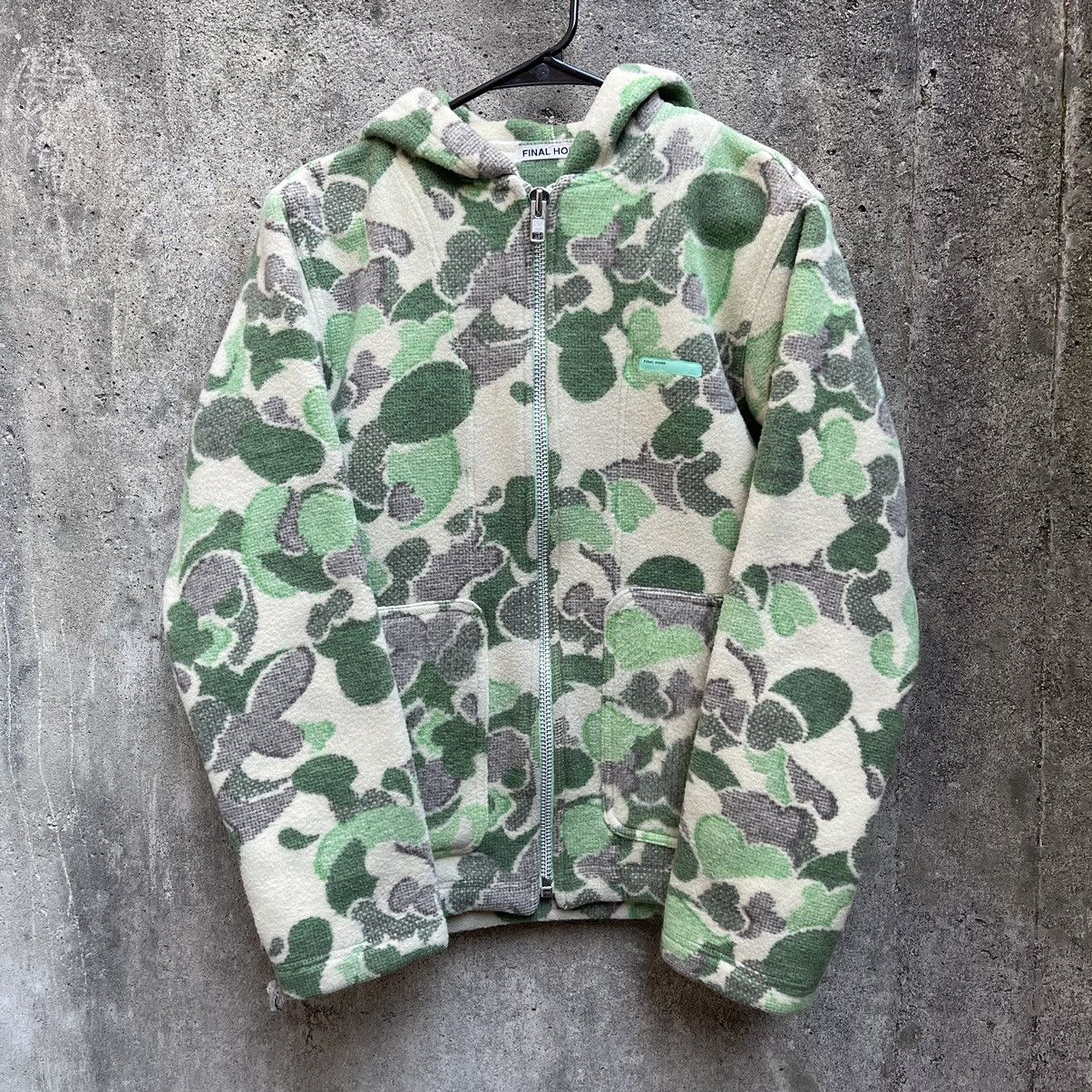 Final Home × General Research × Issey Miyake Final Home Wool Camo Jacket Size US S / EU 44-46 / 1 - 1 Thumbnail