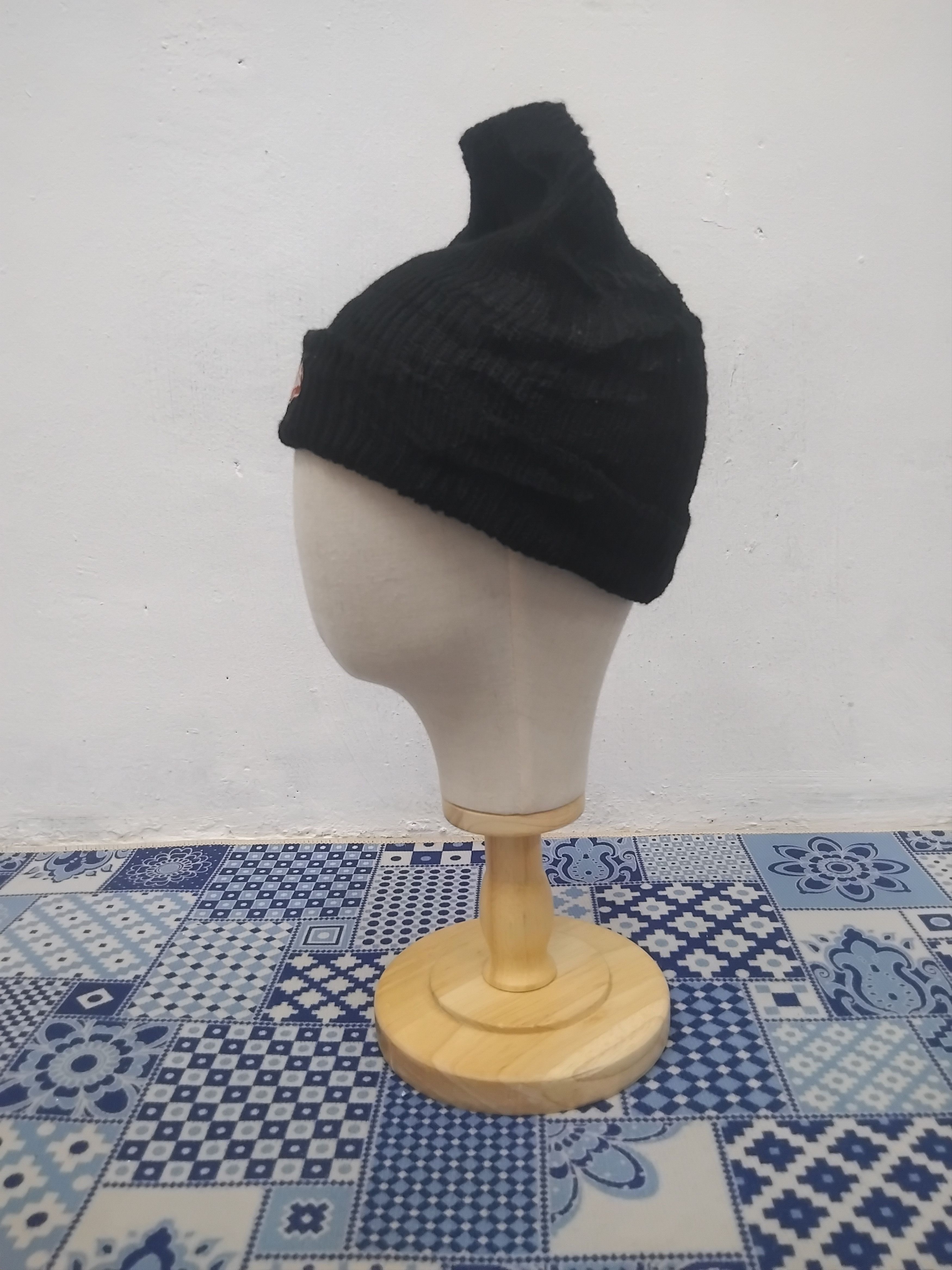 Japanese Brand Xlarge black colour beanie Size ONE SIZE - 4 Thumbnail