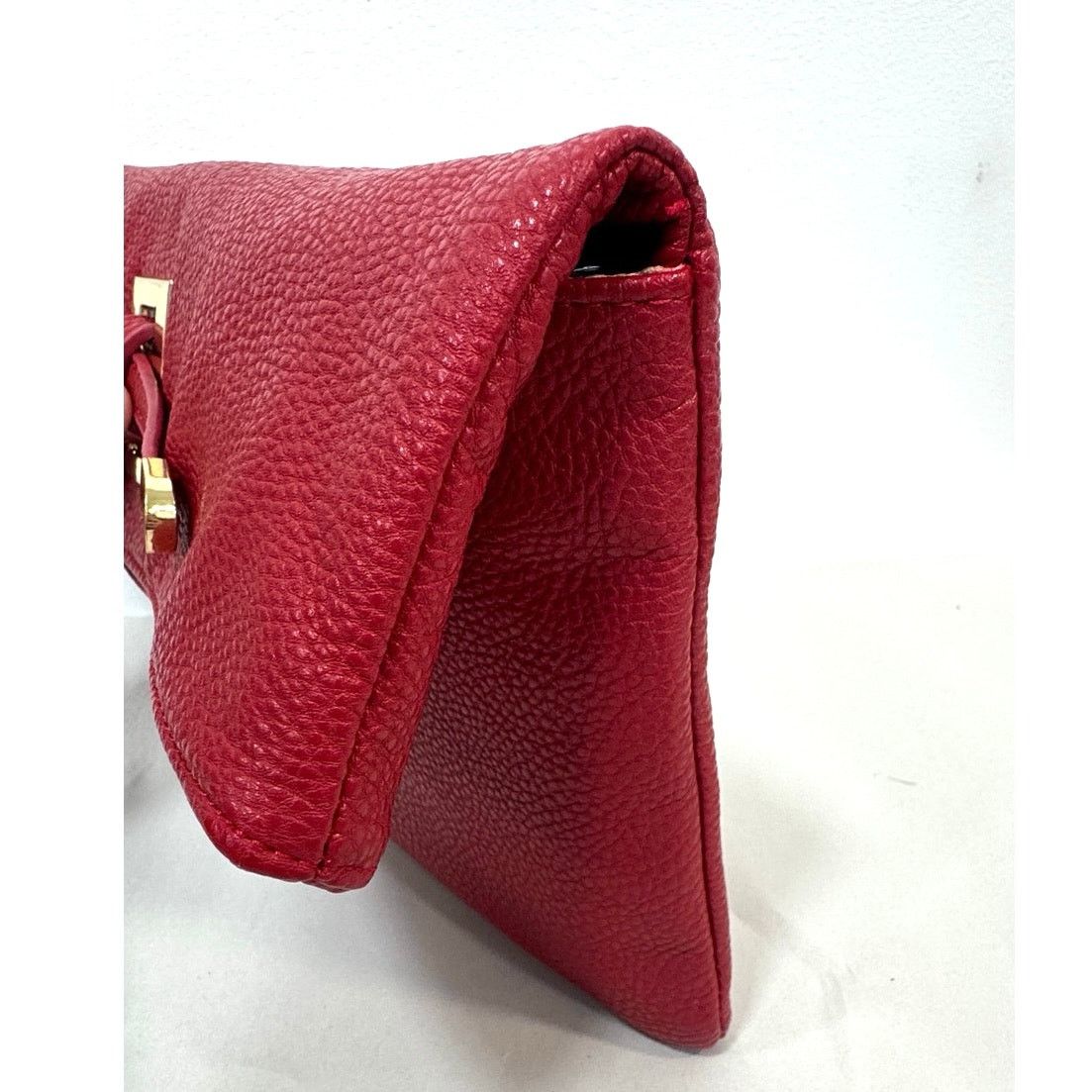 Other Sondra Roberts Squared Red Foldover Clutch Crossbody Size ONE SIZE - 7 Thumbnail