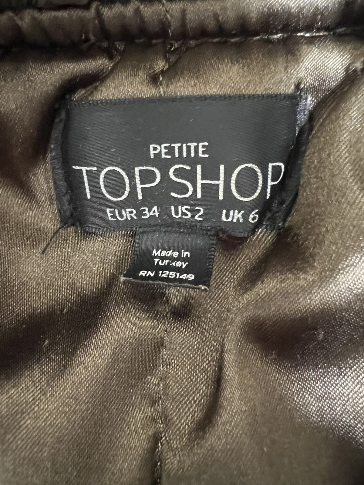 Topshop Topshop petite size small (more xsmall)bomber jacket Size XS / US 0-2 / IT 36-38 - 2 Thumbnail