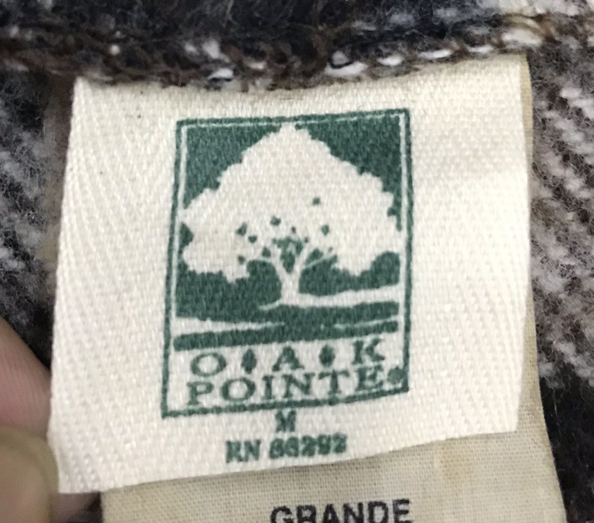 Japanese Brand × Vintage Vintage Oak Points Hoodie Size US M / EU 48-50 / 2 - 9 Thumbnail