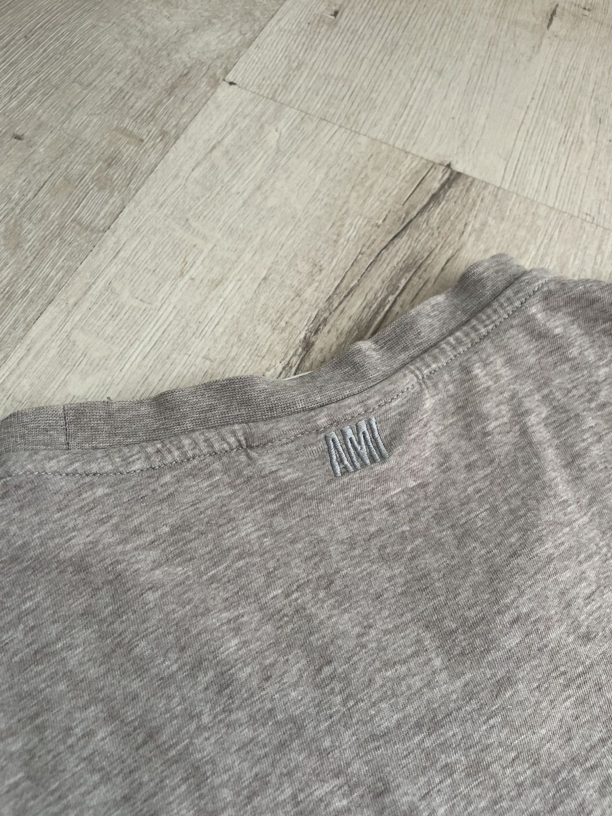 AMI × Designer AMI Paris T-shirt Small Logo A Heart Hypebeast Distresed y2k Size L / US 10 / IT 46 - 11 Thumbnail