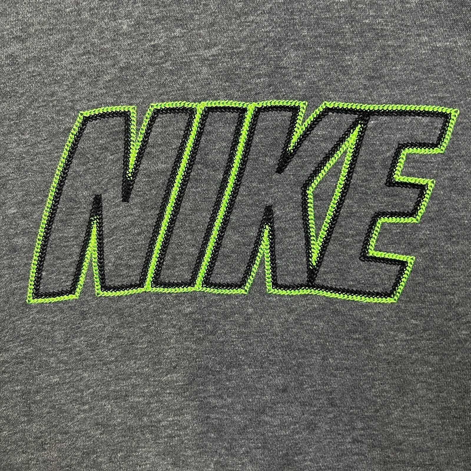 Nike × Vintage Nike Sportswear Hoodie Medium Spell Out Pullover Hooded Size US M / EU 48-50 / 2 - 2 Thumbnail
