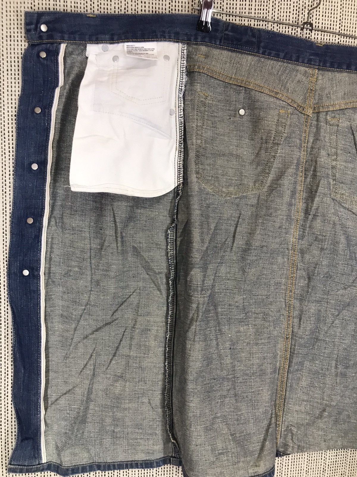 Edwin × Margaret Howell 🔥GRAILS🔥EDWIN X MARGARET HOWELL MIDI SKIRT SELVEDGE FADED Size 29" - 12 Thumbnail