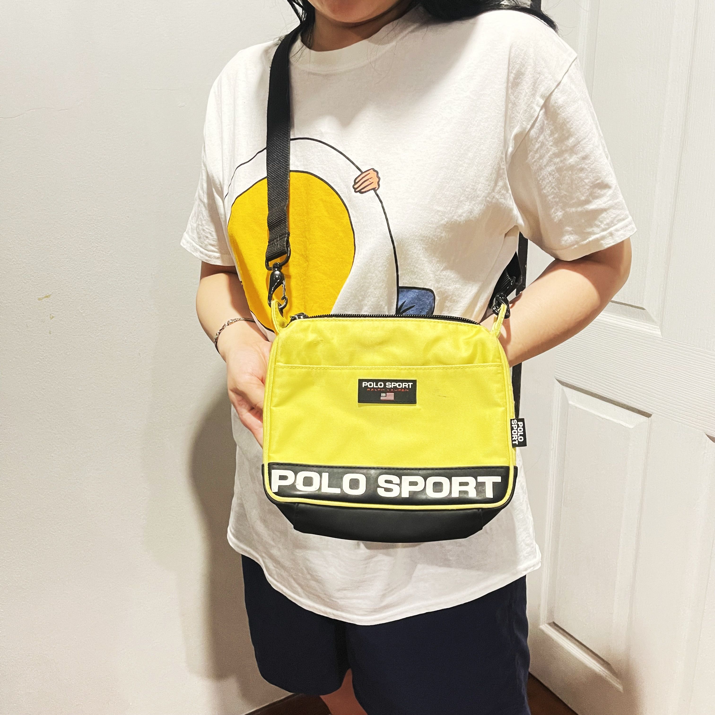 Polo Ralph Lauren Vintage 90s Polo Sport Ralph Lauren Crossbody Bag Size ONE SIZE - 1 Thumbnail