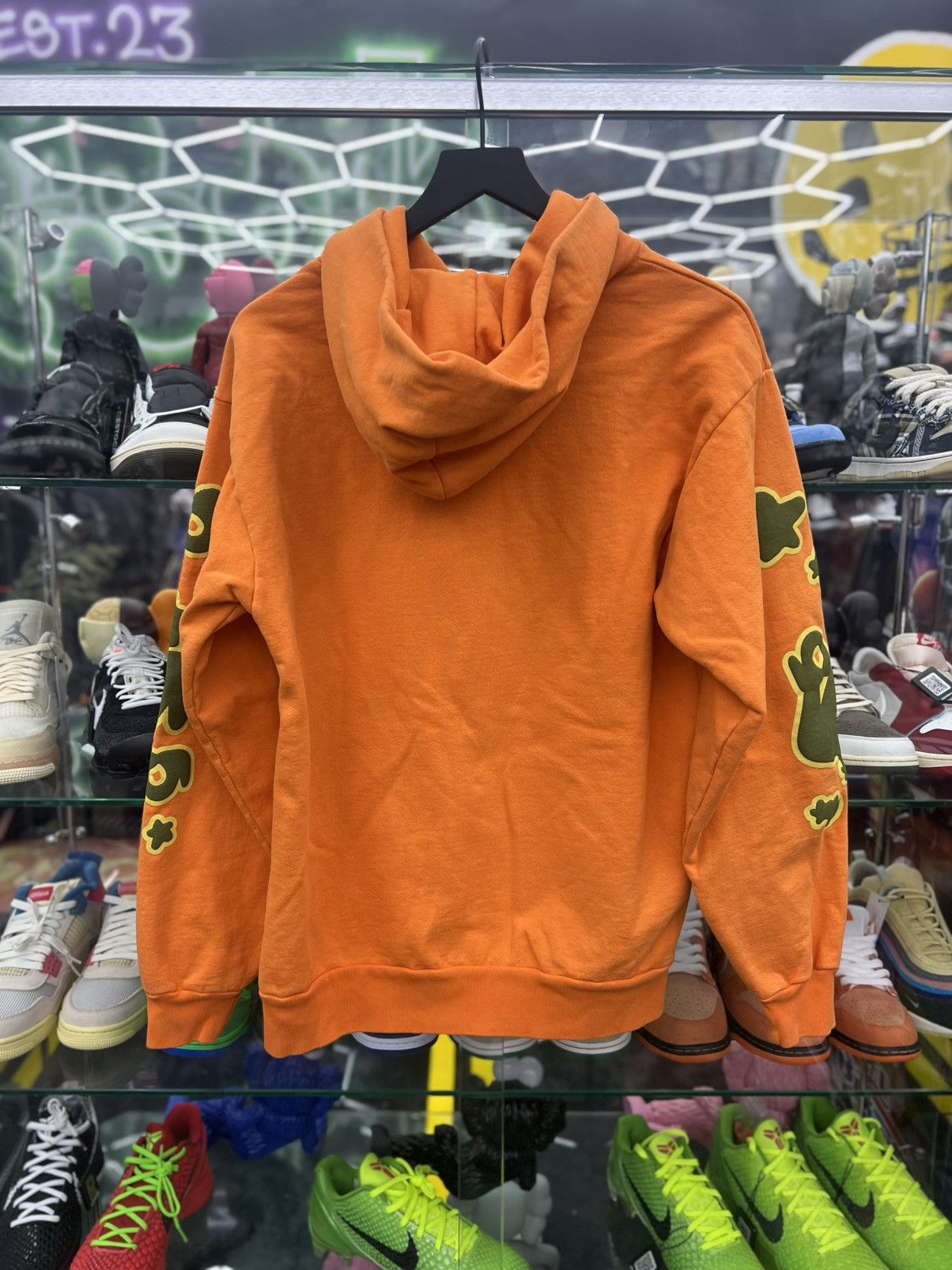 Sp5der Sp5der worldwide beluga hoodie orange - size medium Size US M / EU 48-50 / 2 - 2 Thumbnail