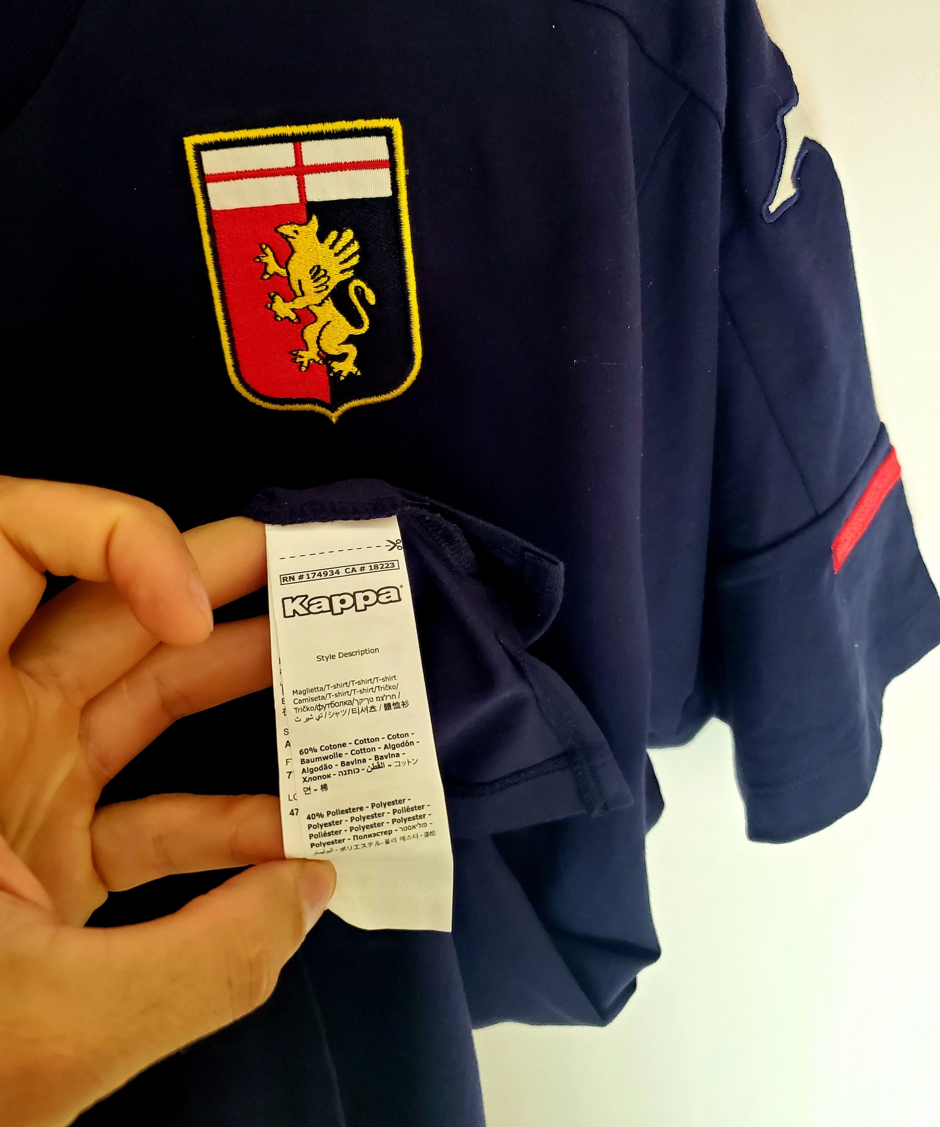 Kappa 2020-21 Genoa Kappa Soccer jersey size L New condition Size US L / EU 52-54 / 3 - 5 Thumbnail