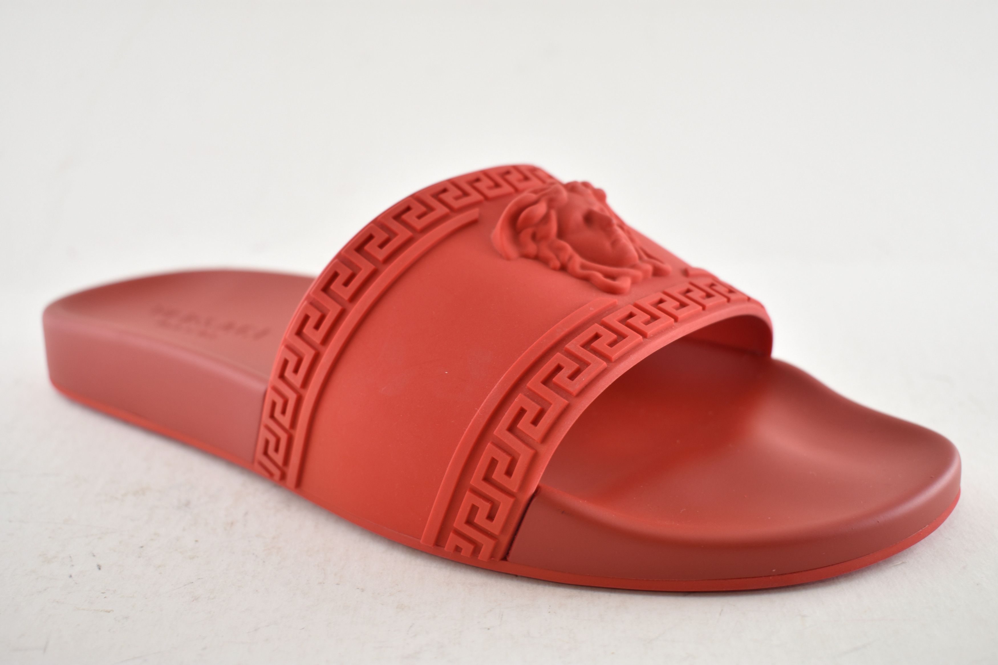 Versace Medusa Rubber Logo Slide Pool Sandal Flip Flop Flat 44 11 Size US 11 / EU 44 - 5 Thumbnail