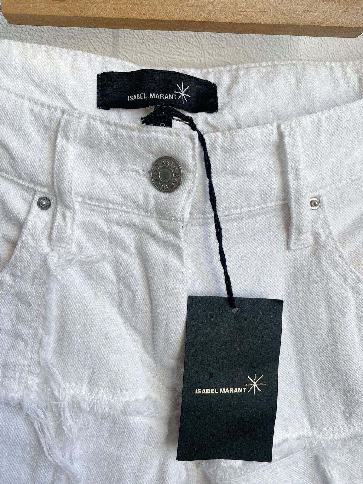 Isabel Marant Isabel Marant White Jeans Size 25" / US 0 / IT 36 - 8 Thumbnail