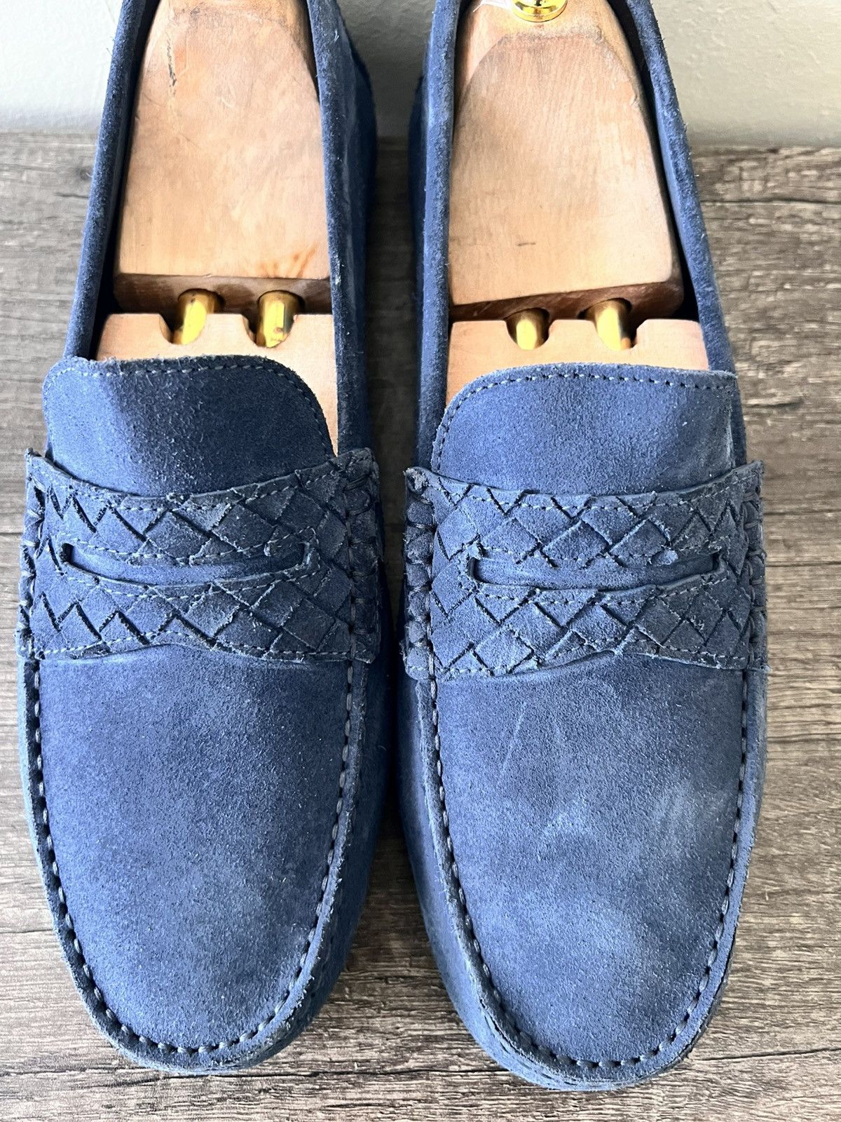 Bottega Veneta BOTTEGA VENETA SUEDE LOAFERS Size US 10 / EU 43 - 10 Thumbnail