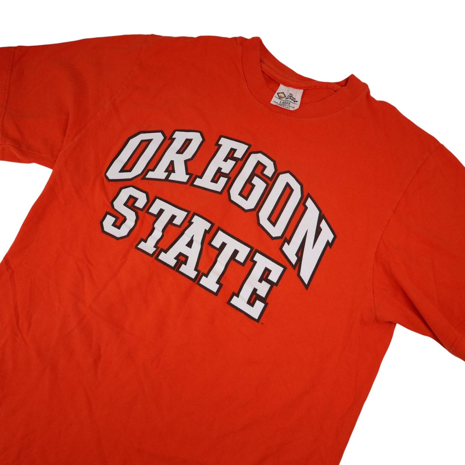 Vintage Vintage Oregon State Spellout Graphic T Shirt Size US L / EU 52-54 / 3 - 2 Thumbnail