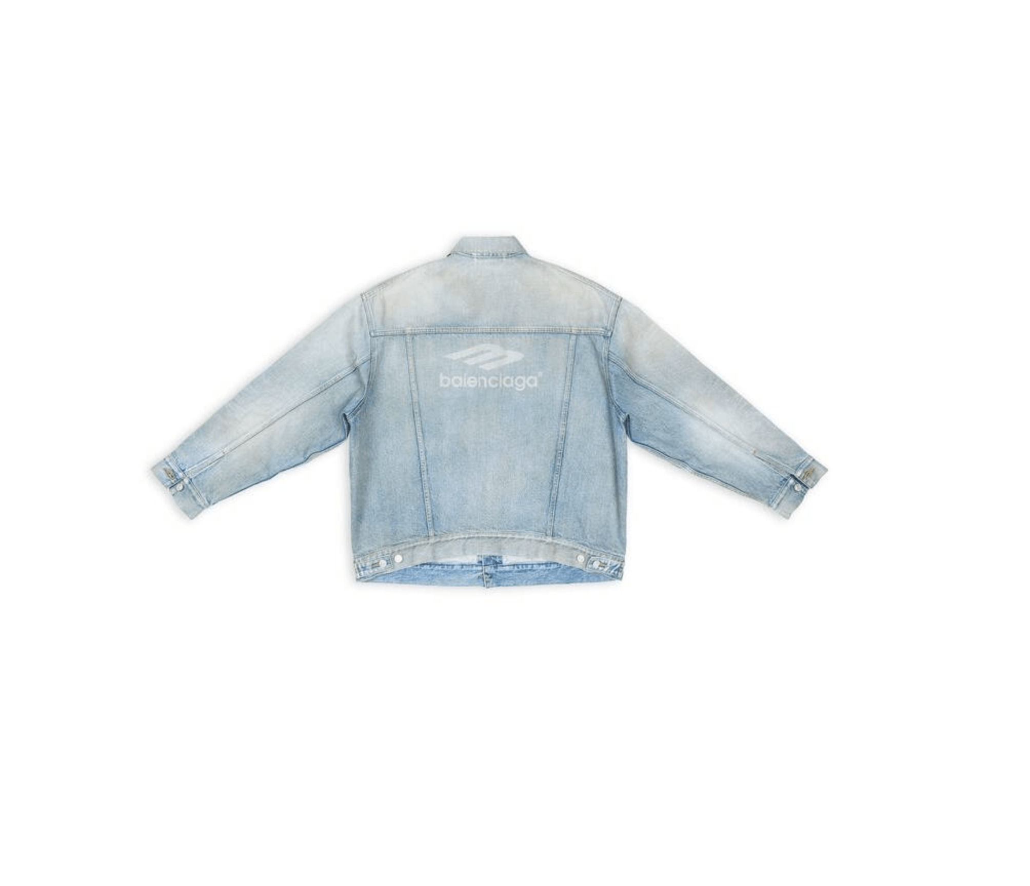 Balenciaga 3b denim jacket - balenciaga Size US L / EU 52-54 / 3 - 4 Thumbnail