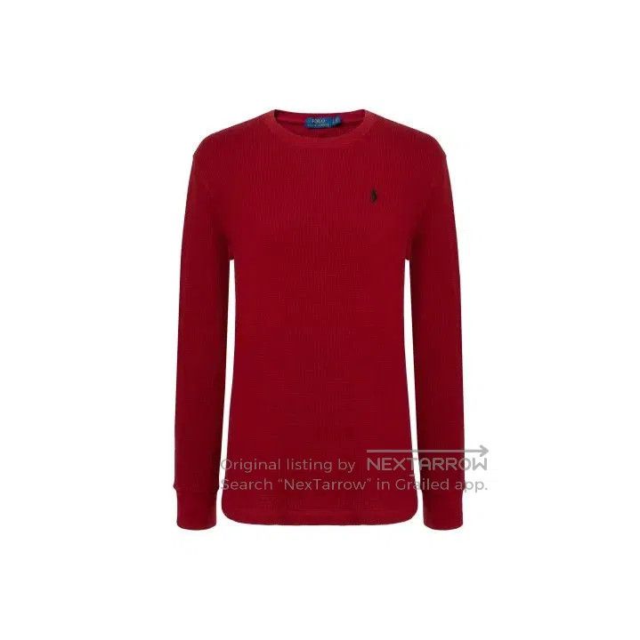 Polo Ralph Lauren Polo Ralph Lauren Embroidered Pony Waffle Crewneck Sweatshi Size US S / EU 44-46 / 1 - 1 Thumbnail