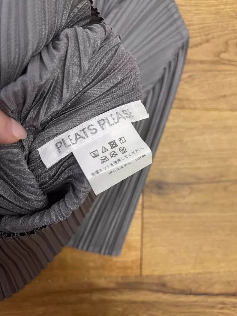 Issey Miyake issey miyake size:3 Grey pleated coat Size XXS / US 00 / IT 34 - 3 Thumbnail