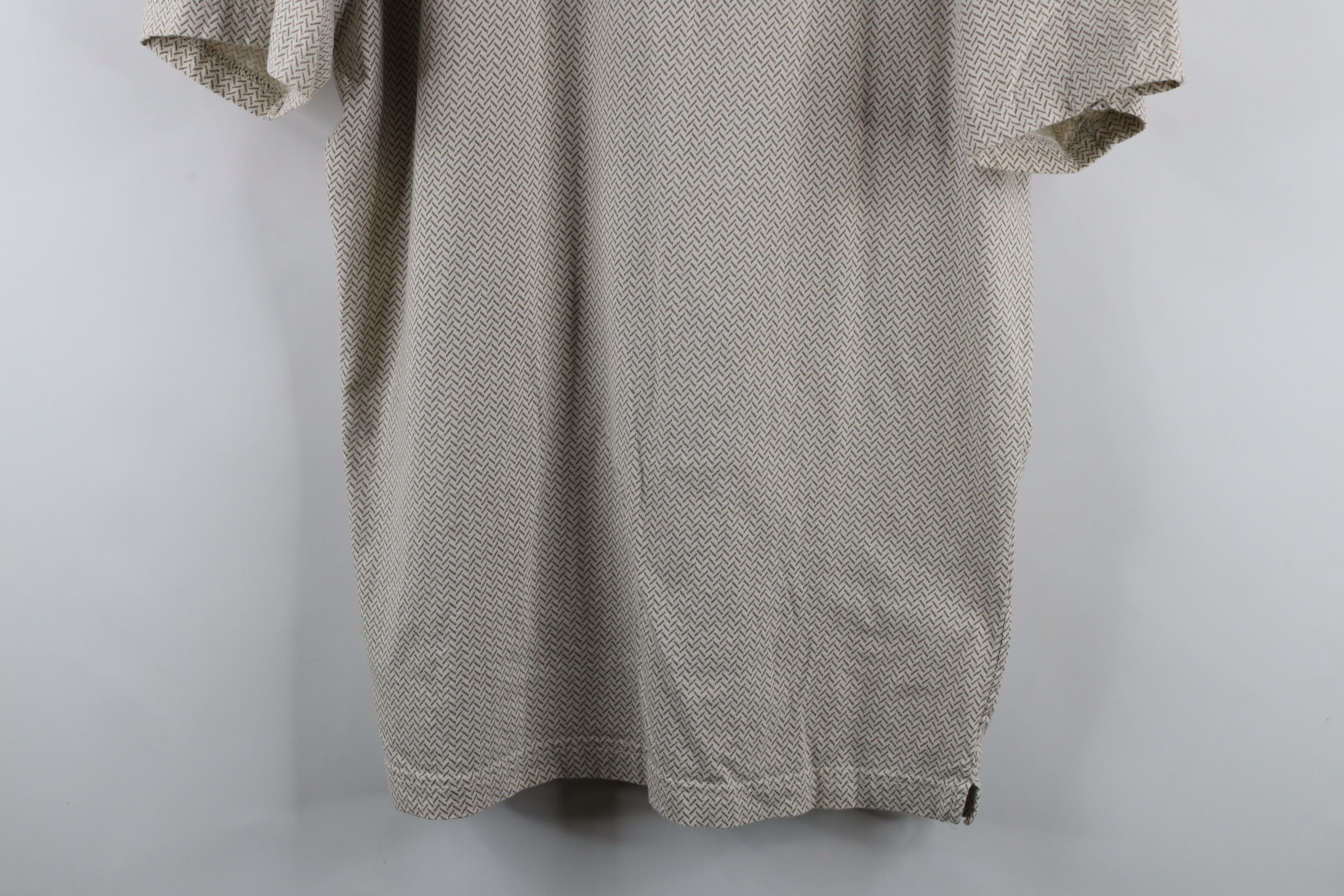 Vintage Vintage 90s Streetwear Herringbone Collared Golf Polo Shirt Size US L / EU 52-54 / 3 - 3 Thumbnail