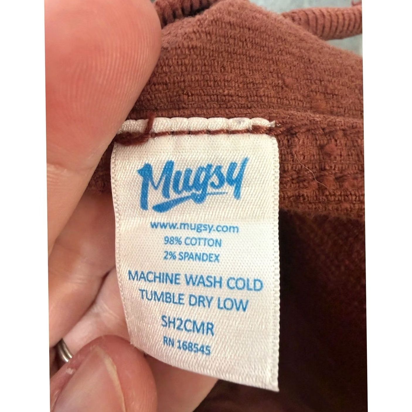 Rusty Mugsy AUBURNS Corduroy Button-Down Shirt Medium Rust Men's Size US M / EU 48-50 / 2 - 4 Thumbnail