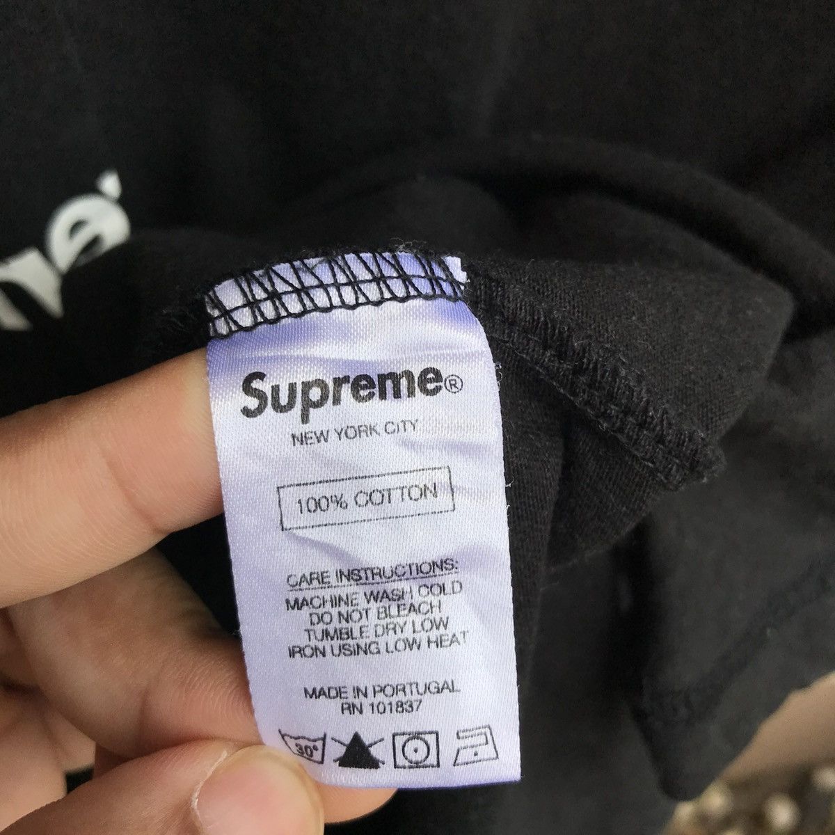 Comme des Garcons SUPREME x Comme Des Garcons split box logo tee Size US M / EU 48-50 / 2 - 6 Thumbnail
