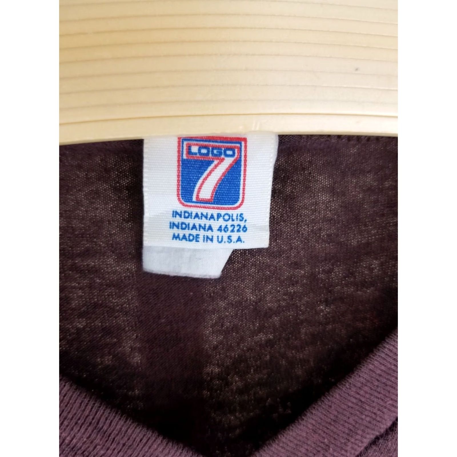 Logo 7 VINTAGE 89' BROWNS CLEVELAND AFC CENTRAL CHAMPIONS LOGO 7 NFL T-SHIRT SZ MEDIUM MEN'S BROWN Size US M / EU 48-50 / 2 - 4 Thumbnail