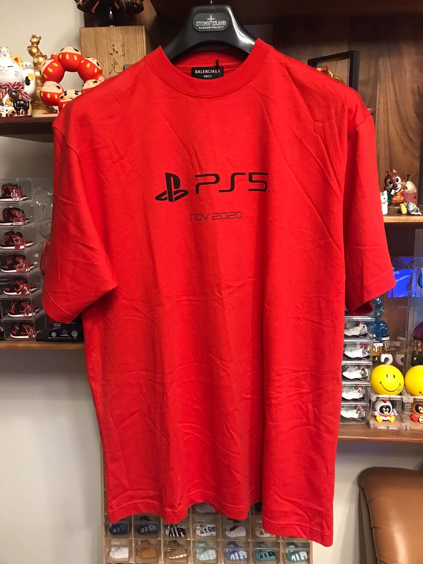 Balenciaga Balenciaga x PlayStation OS Cotton SS Tee XXS Size US XXS / EU 40 - 1 Thumbnail