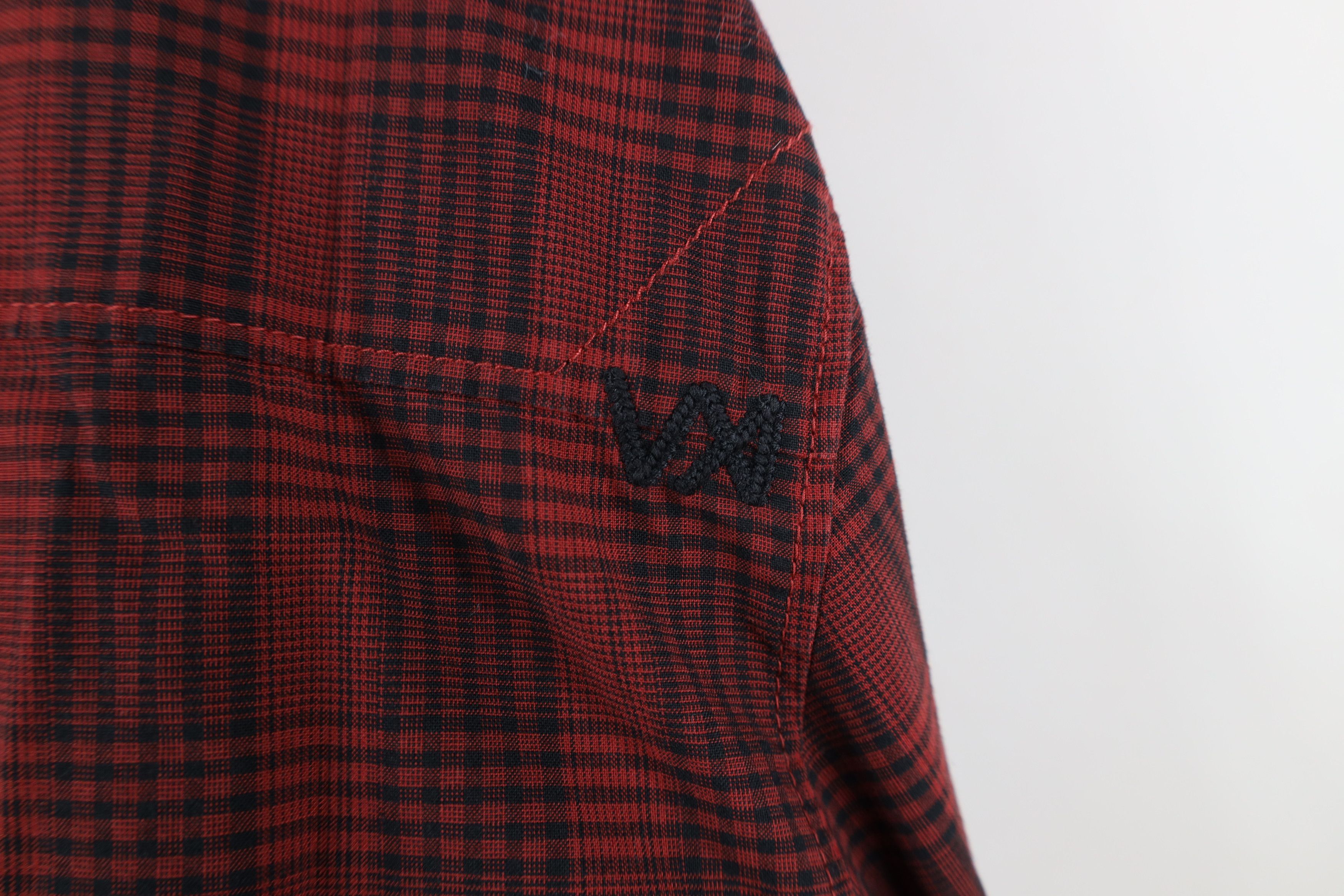 Vintage 5.11 Tactical Series Collared Uniform Button Shirt Plaid Size US L / EU 52-54 / 3 - 10 Thumbnail