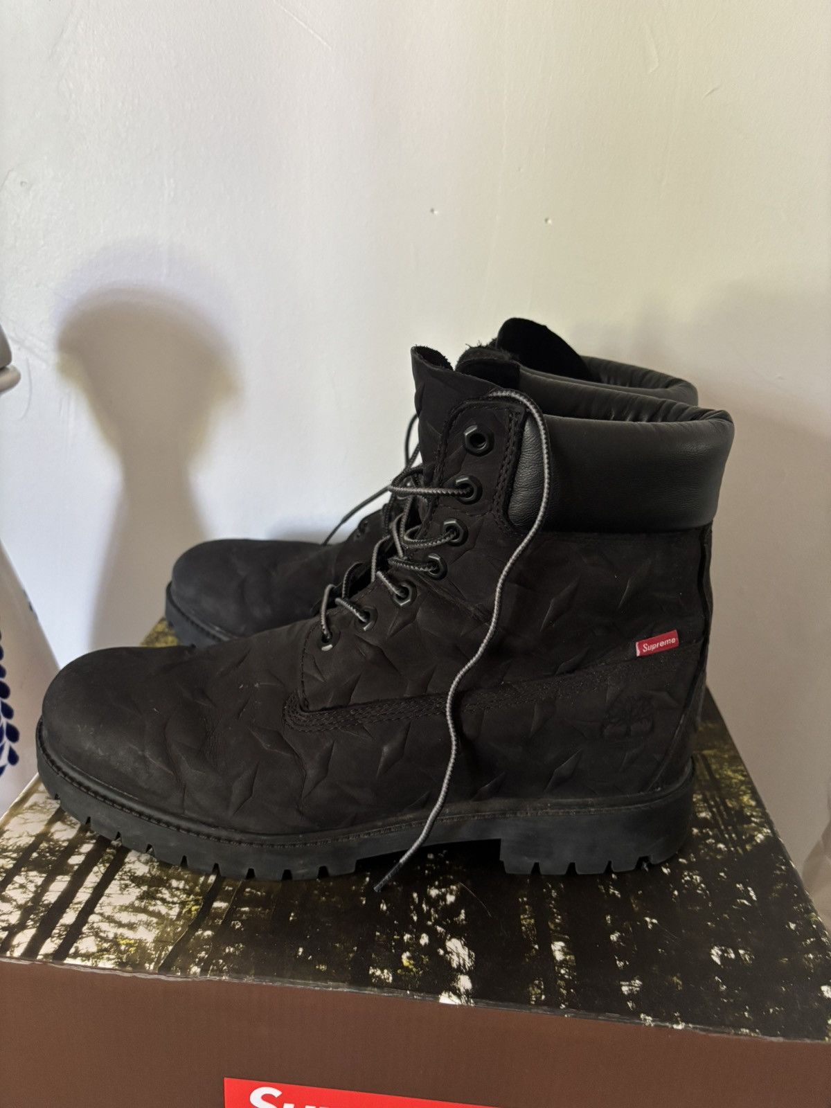 Supreme × Timberland Black Supreme x Timberland Boots Size US 10 / EU 43 - 4 Thumbnail