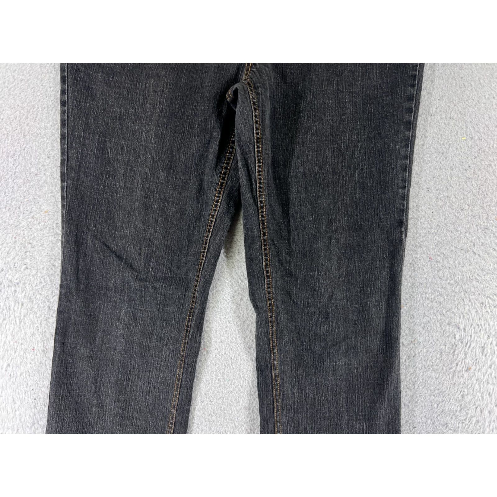 Faded Glory Faded Glory Jeans Womens Black Denim Bootcut Stretch Mid Rise 31x27 Jeans Size 24" / US 00 / IT 34 - 3 Thumbnail
