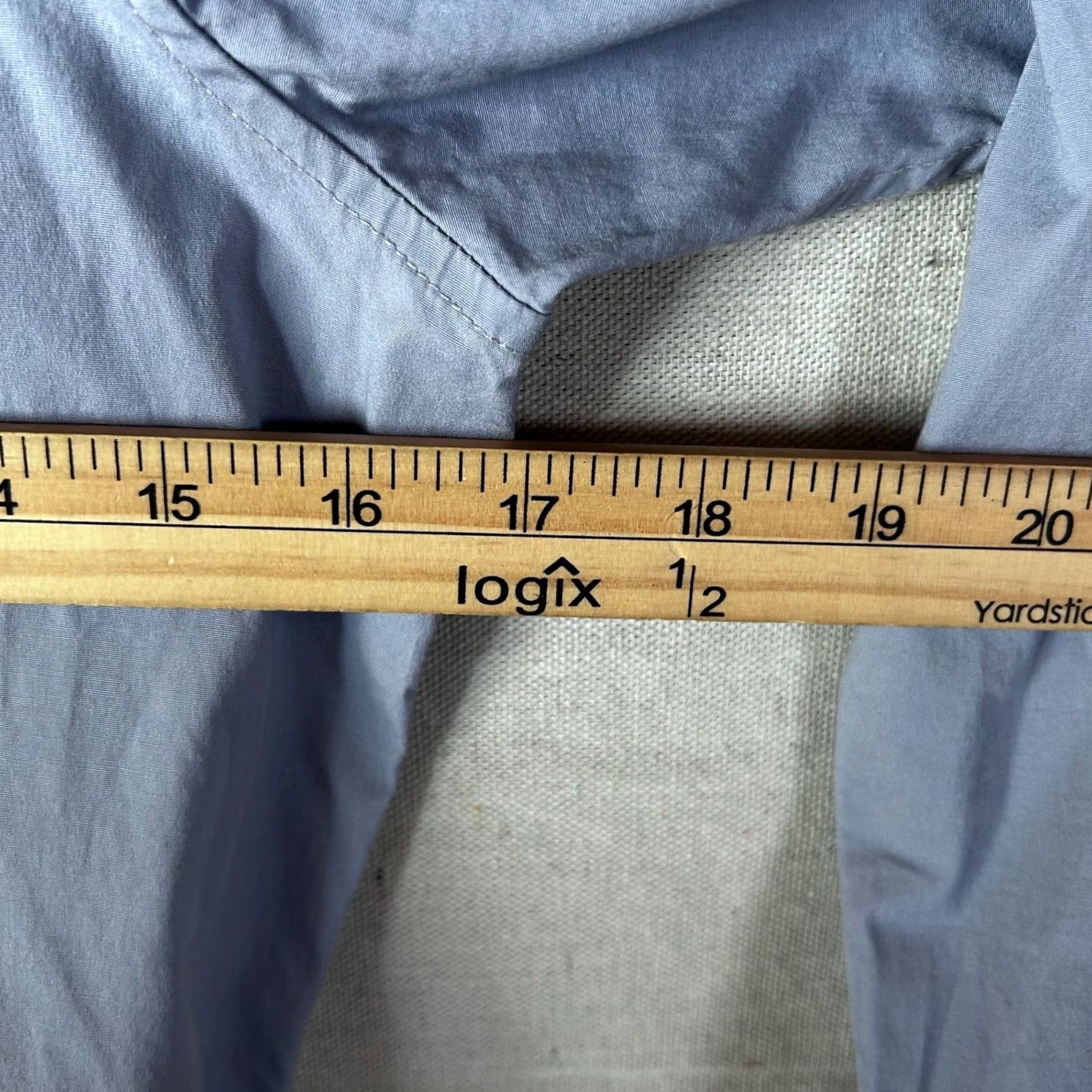 Armani Exchange Armani Exchange Mens Light Blue Long Sleeve Button Down Super Slim Shirt Size US S / EU 44-46 / 1 - 6 Thumbnail