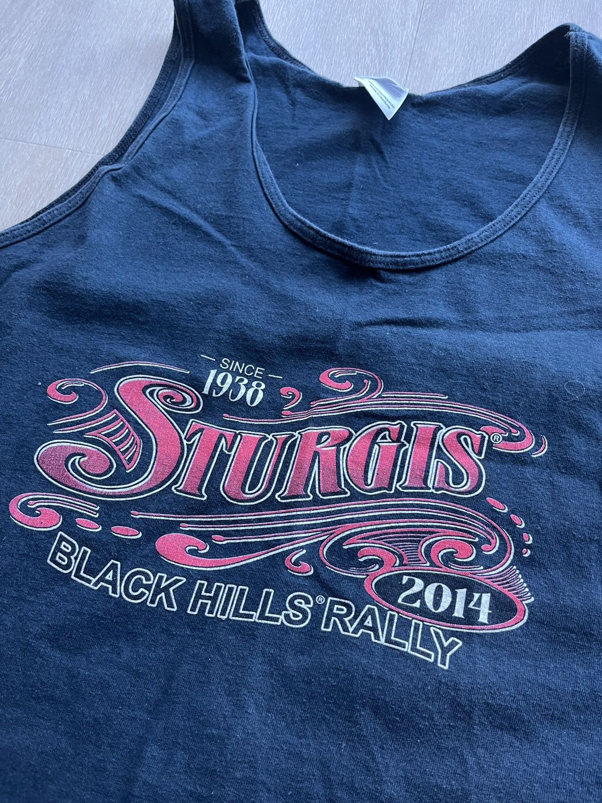 Harley Davidson Vintage Sturgis tank top shirt XL Size US XL / EU 56 / 4 - 4 Thumbnail