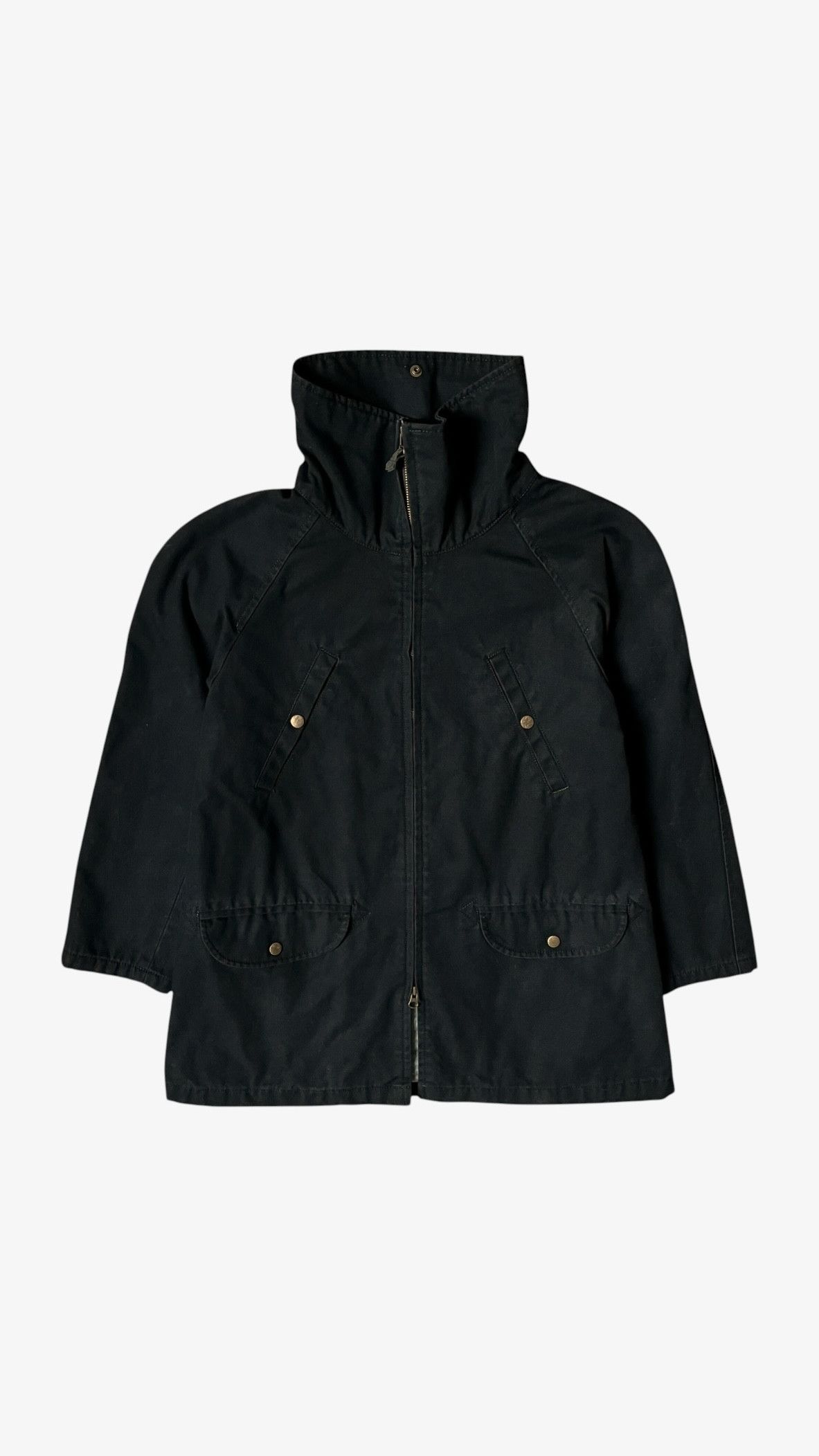 Yuji Yamada Vintage 90s Men's Yuji Yamada Black Workwear Jacket Size US S / EU 44-46 / 1 - 1 Thumbnail