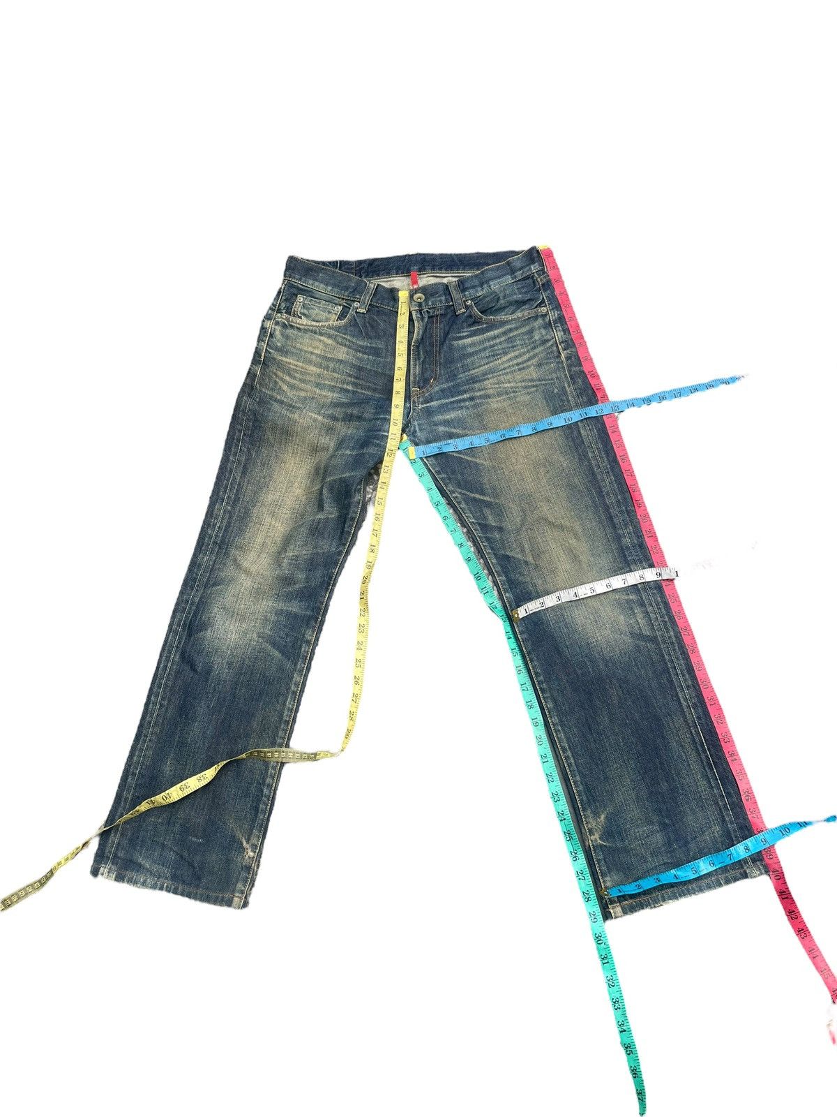 Japanese Brand Uniqlo Jeans Size US 35 - 14 Thumbnail