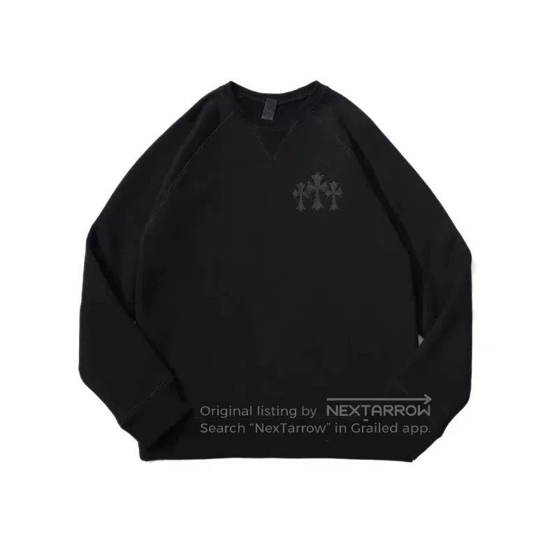 Chrome Hearts CHROME HEARTS Size L Three-cross embroidered sweater Size US L / EU 52-54 / 3 - 1 Thumbnail