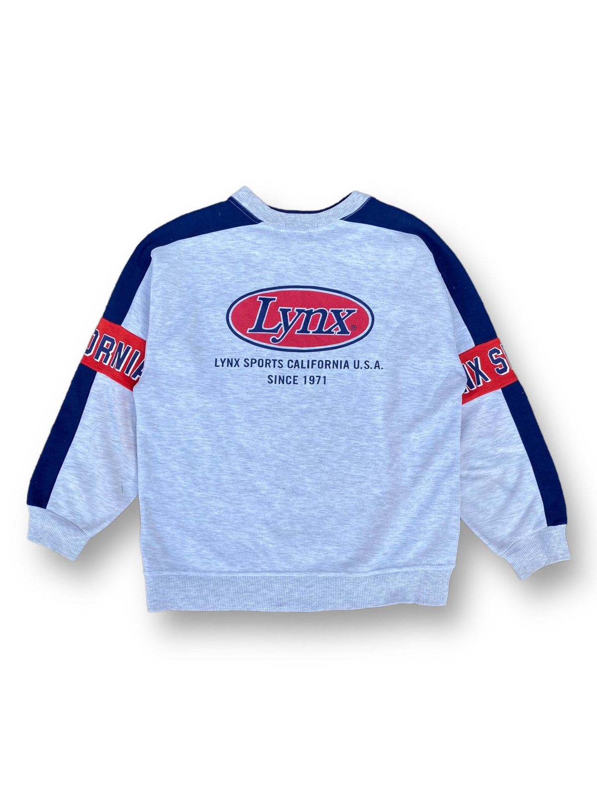 Vintage Lynx Sports Usa California Sweatshirt. #C8