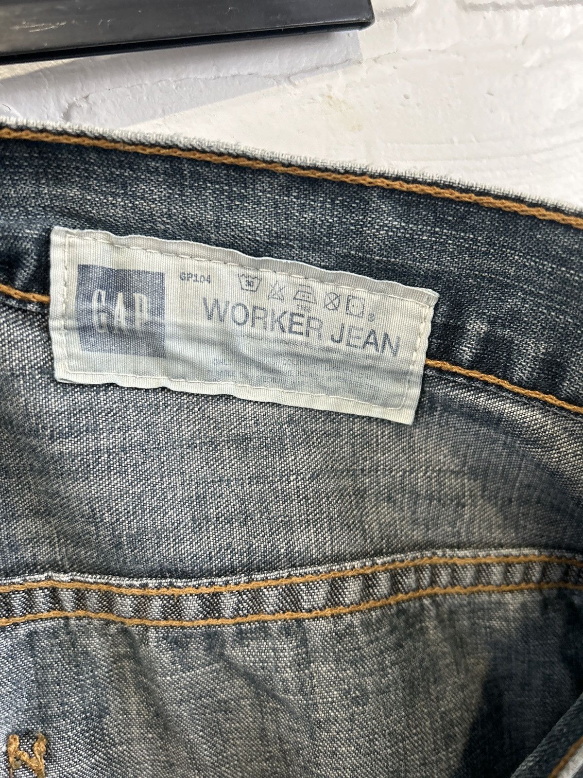 Gap × Vintage Vintage Gap Worker Jeans Size US 32 / EU 48 - 4 Thumbnail