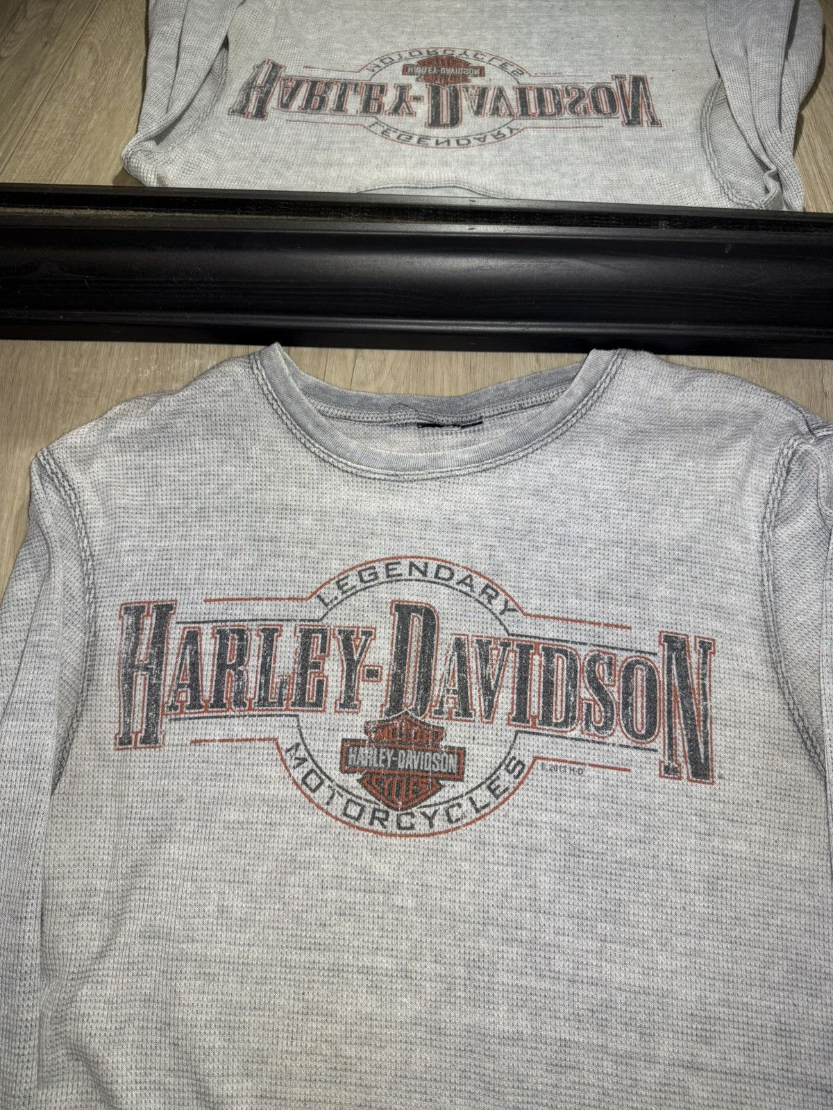 Harley Davidson Vintage / Y2K Chicago Harley Davidson Thermal Size ONE SIZE - 4 Thumbnail