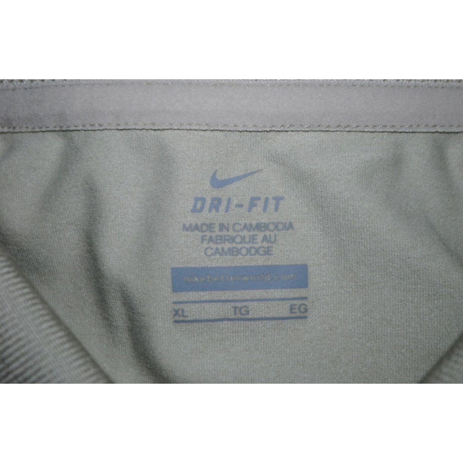 Nike Nike Roger Federer 2014 Brisbane RF Tennis Polo Shirt XL Men Gray Shirt Polo Mens XL Size US XL / EU 56 / 4 - 5 Thumbnail
