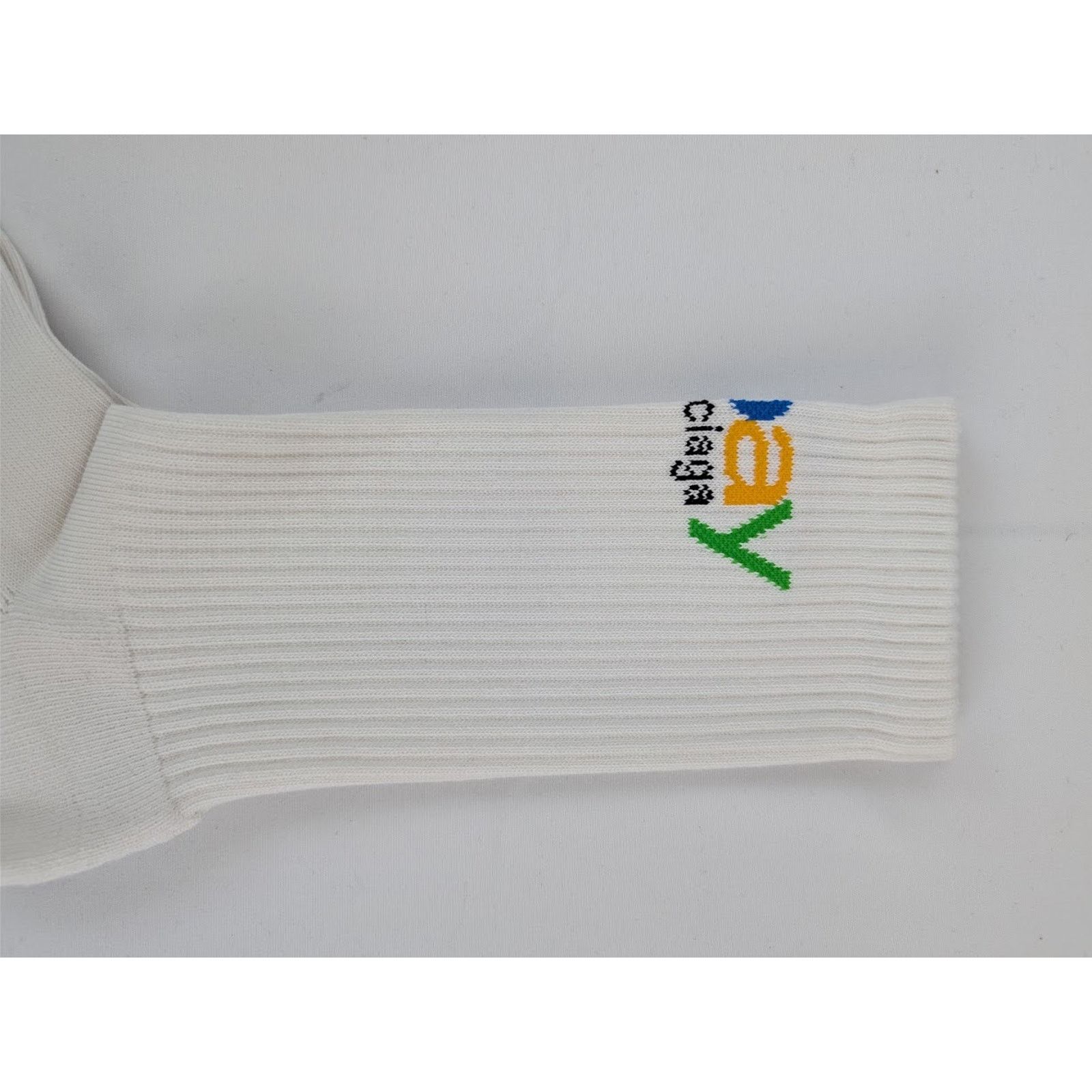 Balenciaga o1rshd1 Size: XL / Cotton Ebay Socks in White/Multicolor Size ONE SIZE - 4 Thumbnail
