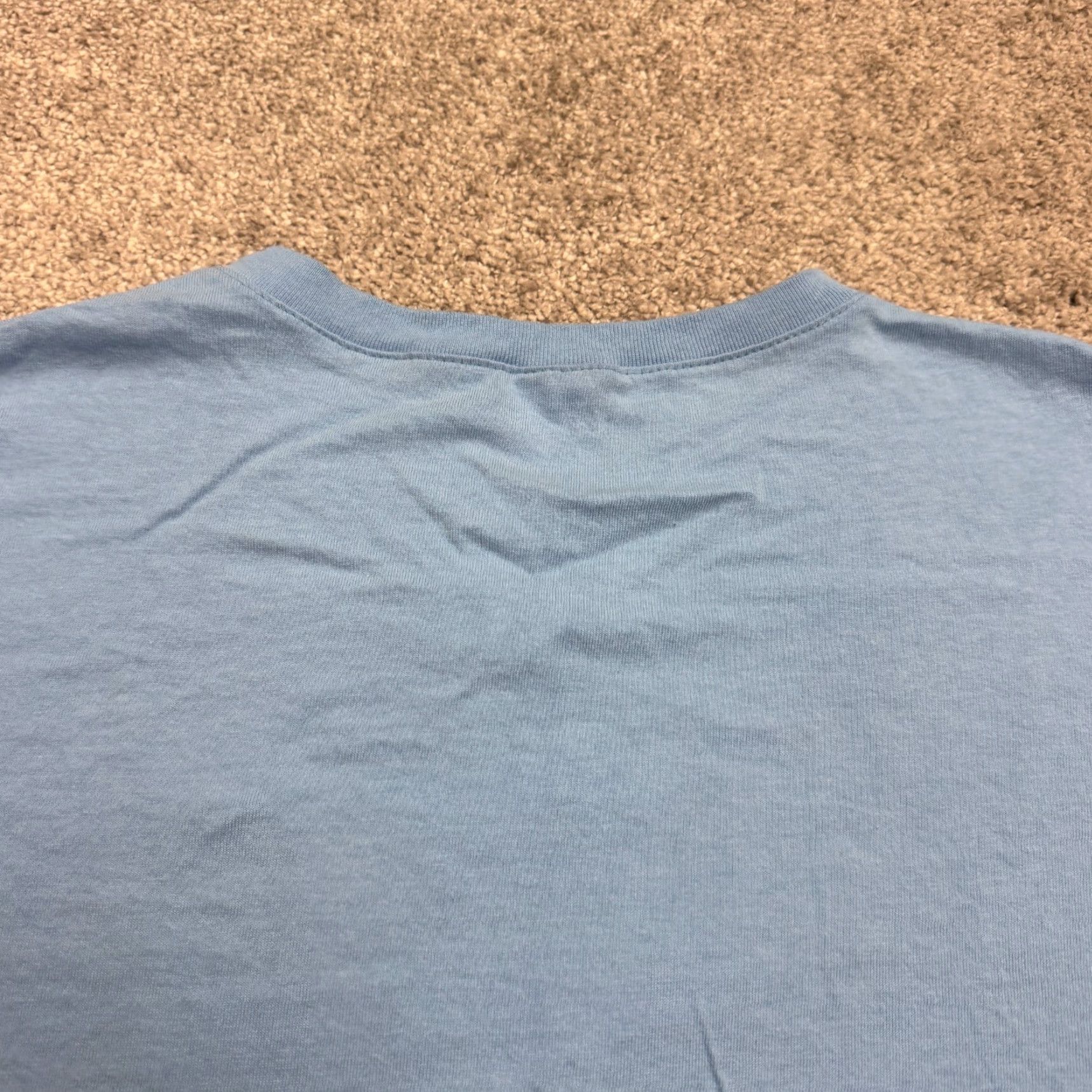 Vintage American Activewear Alaska Embroidered T-shirt Womens XL Blue Heavyweight Tee Size XL / US 12-14 / IT 48-50 - 4 Thumbnail