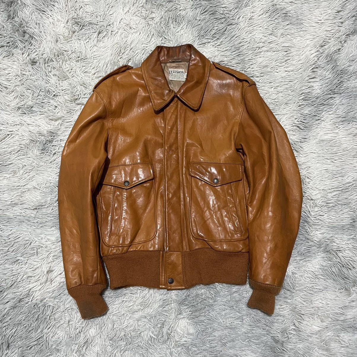A2 Vintage Genuine Leather Jacket